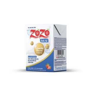 Thức uống dinh dưỡng lợi khuẩn ZOZO IMUSE vị dâu 110ml